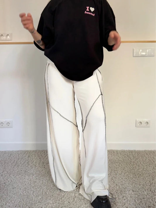 Lightweight baggy flowy trousers